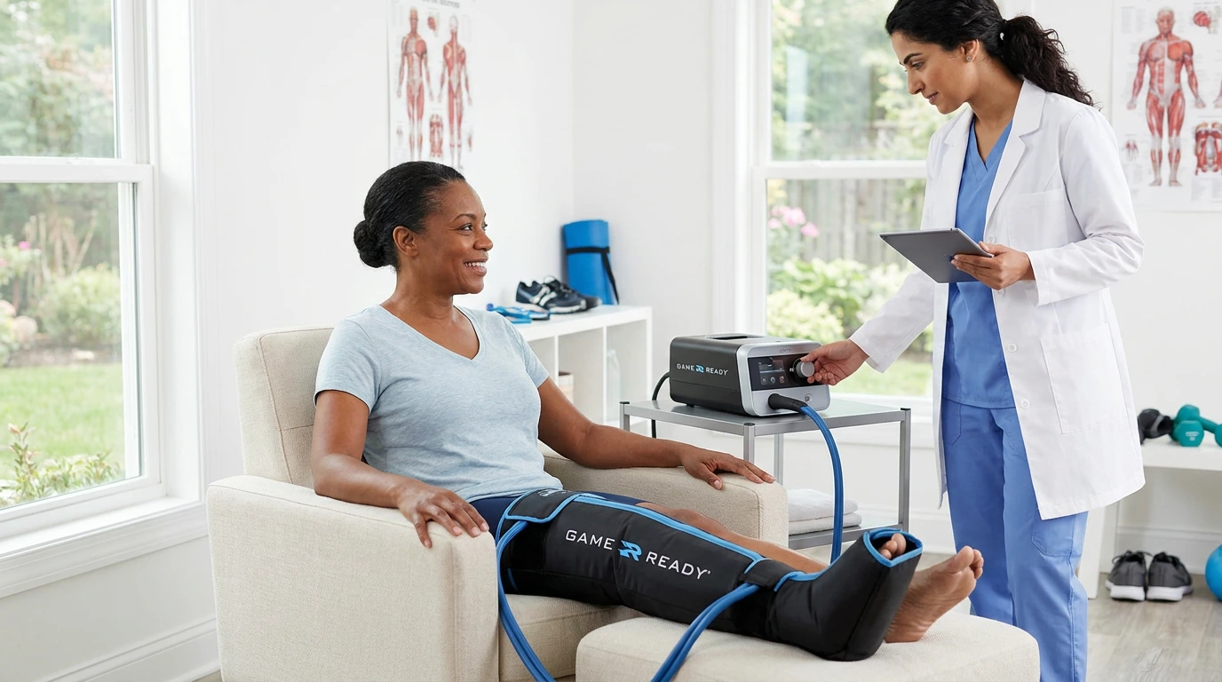 Game Ready Compression Therapy Treatment